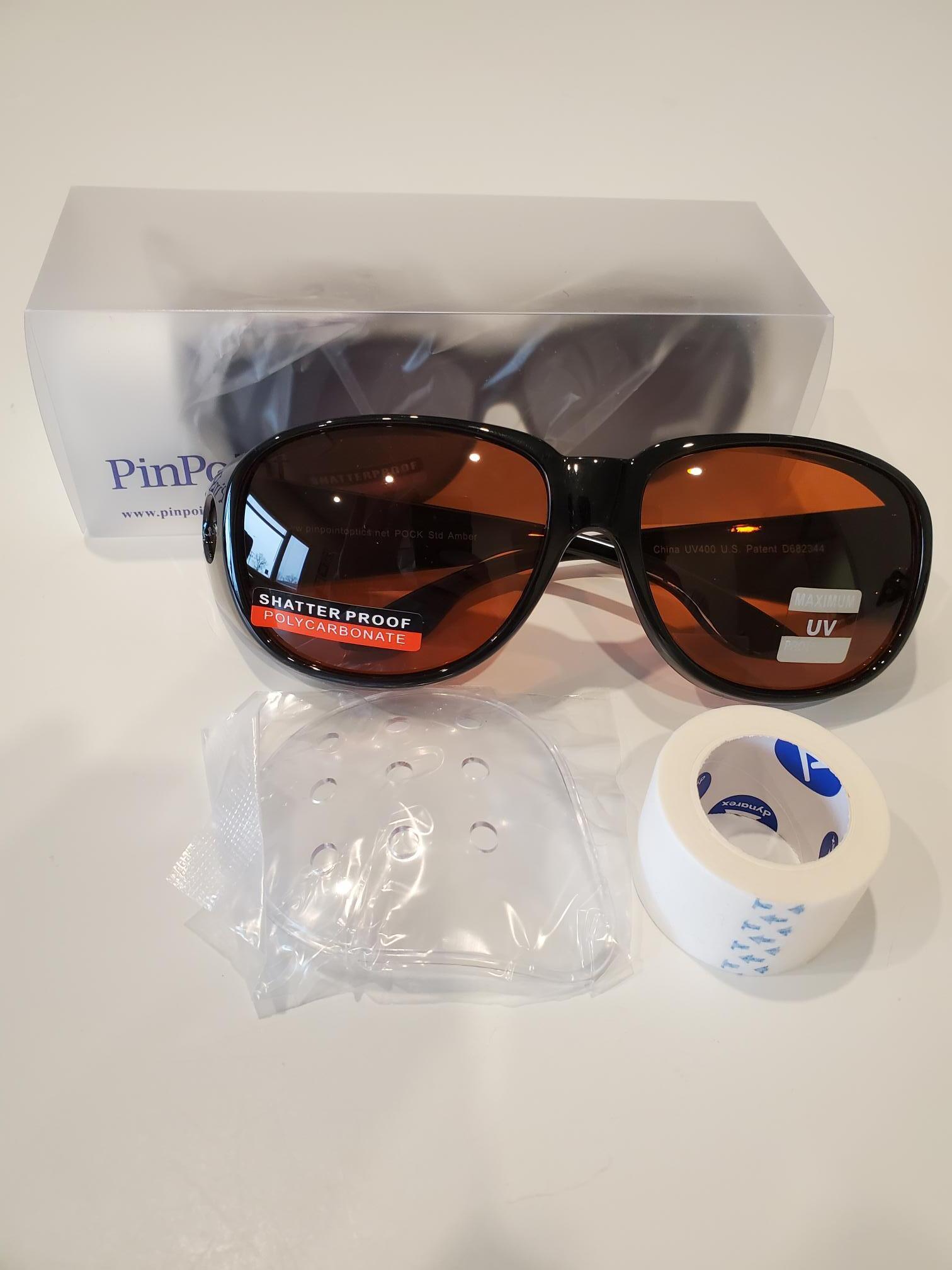 CATARACT POST OP KIT -AMBER LARGE (100 KITS) - PinPoint Optics store